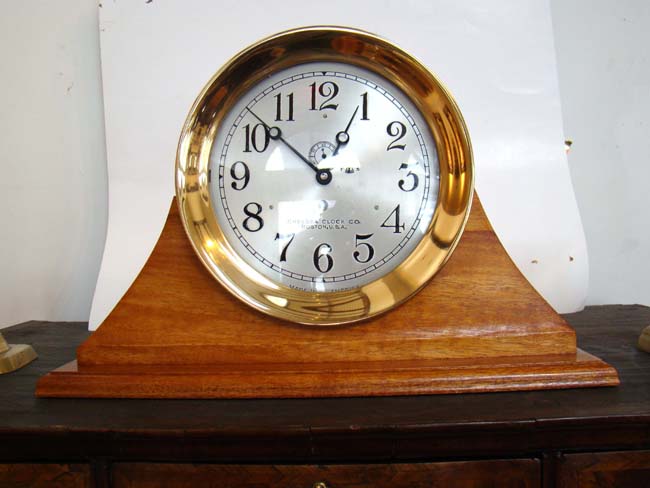 A fine and rare Chelsea clock with 8 1/2“ dial delivered on July 29,1912